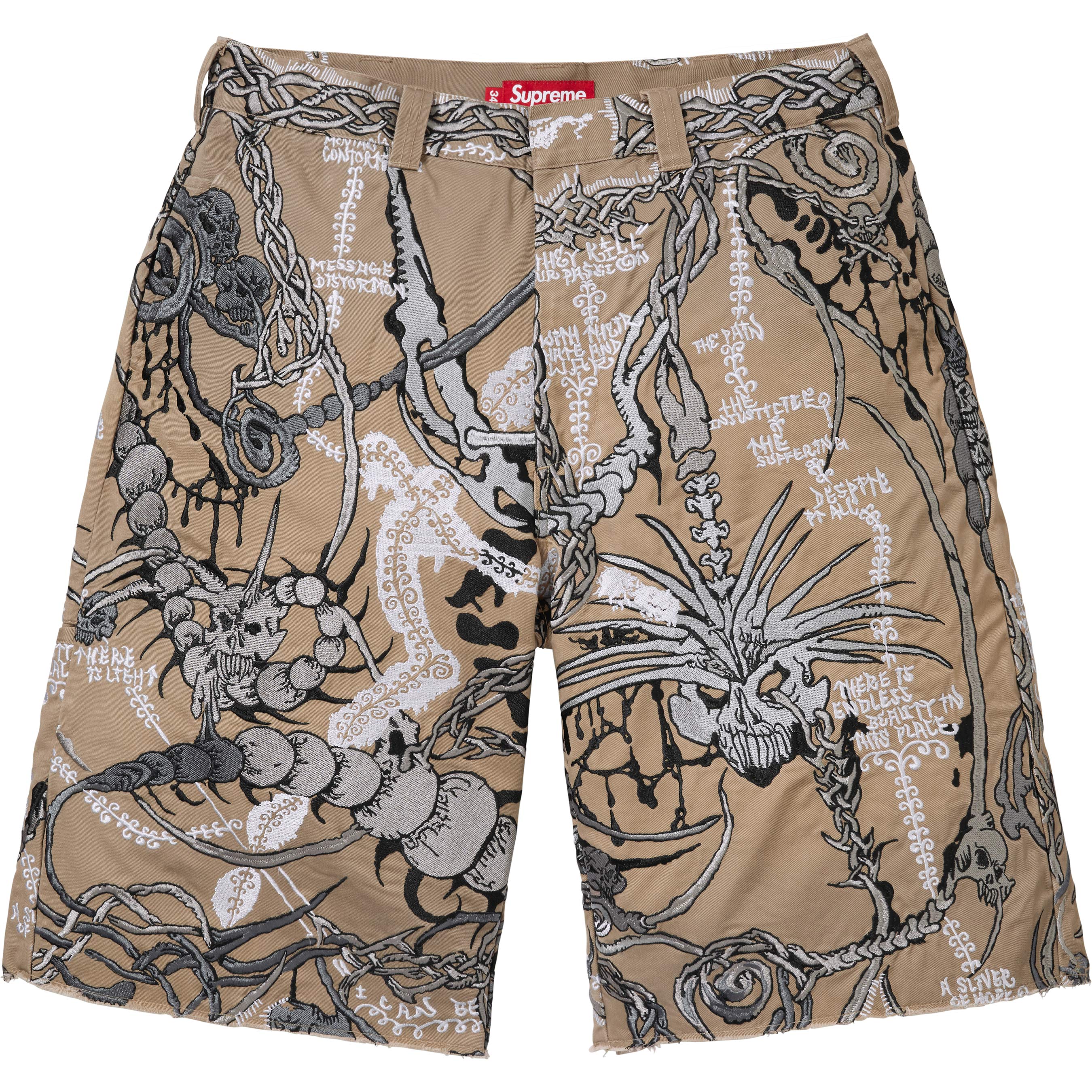 Wombat Embroidered Work Short view 4